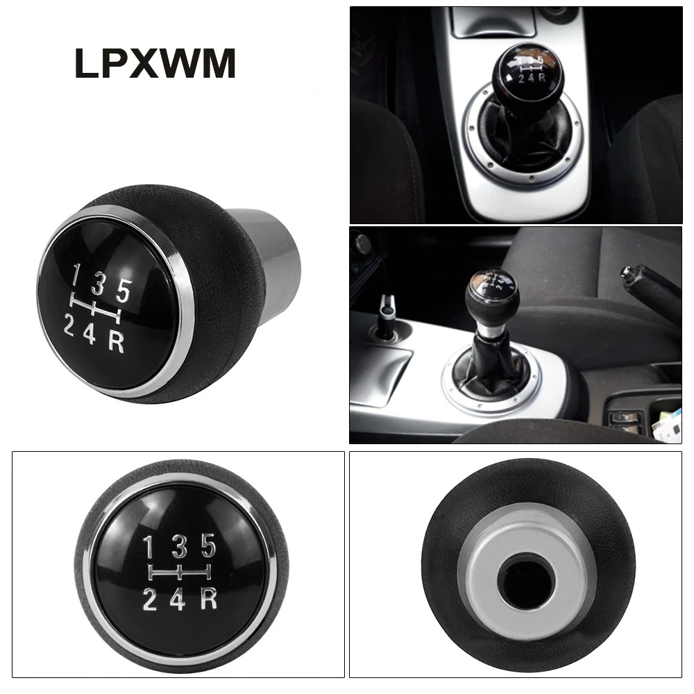 

Car Styling Genuine Part 5 MT Gear Shift Knob Fit for Mitsubishi Lancer EX/EVO/GTS ASX V3 V5 V6 GSK91