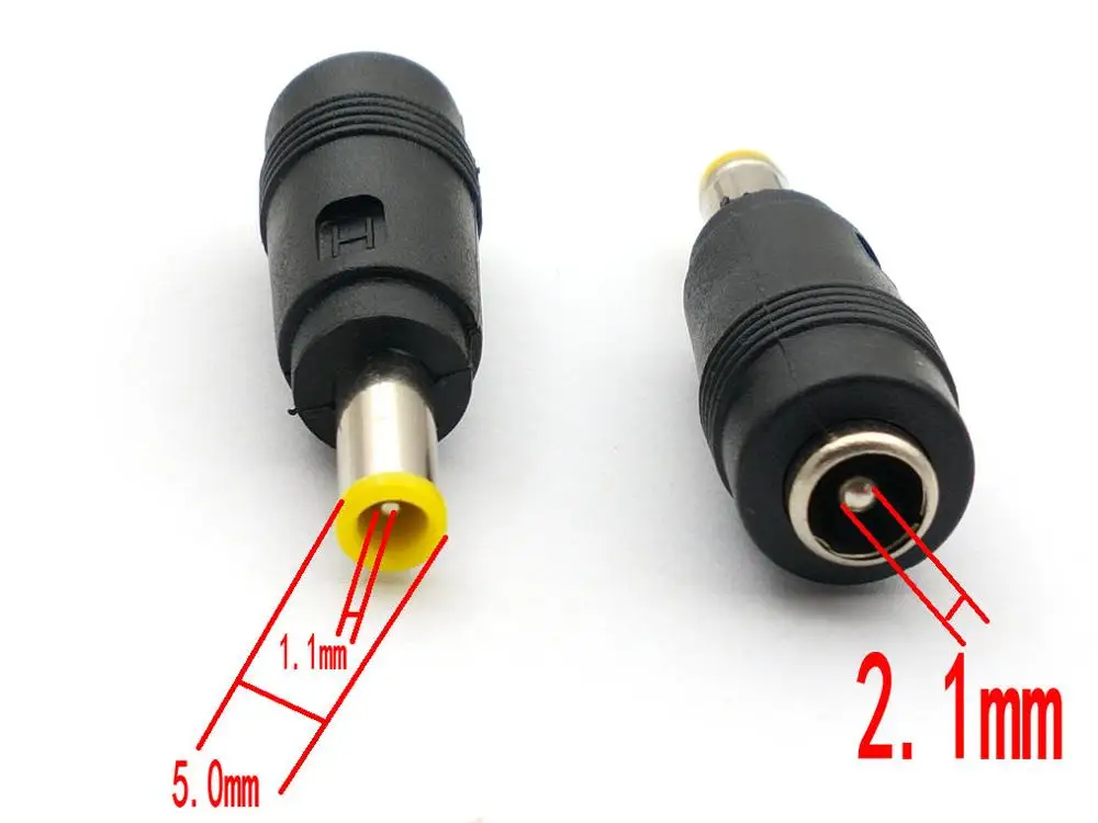 10 Connettori Femmina DC 5,5 X 2,5 Mm – Saldabili, 12V 3A – Per Riparazione Cavi Di Alimentazione CCTV, Audio, Laptop