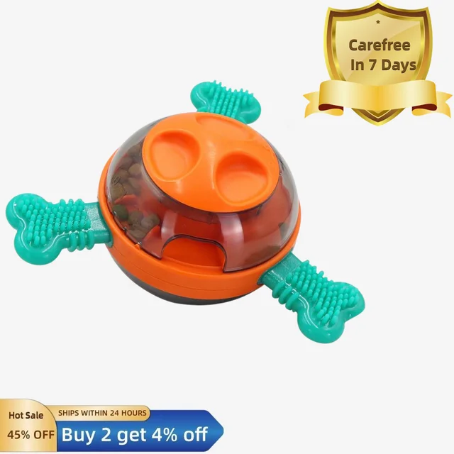 Treat Tower Dog Toy Mental Stimulation Slow Feeder Adjustable Leaking Holes  Teeth Grinding Educational Pet Toy - AliExpress