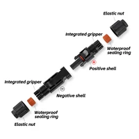 XIONGISOLAR DC Solar Connector 1000V30A Photovoltaic PV Panel Stecker Connectors Kit for PV/MC Cable 2.5/4/6mm2 Wholesale - Image 5