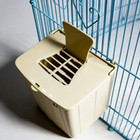 Wall-Mounted Bird Nest Box with Flip-Top Lid 1