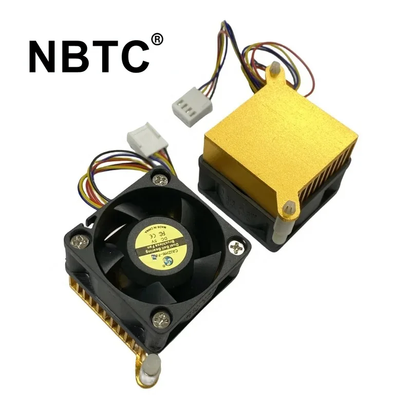 

4Pin cooling fan with heat sink 4cm*4cm for computer