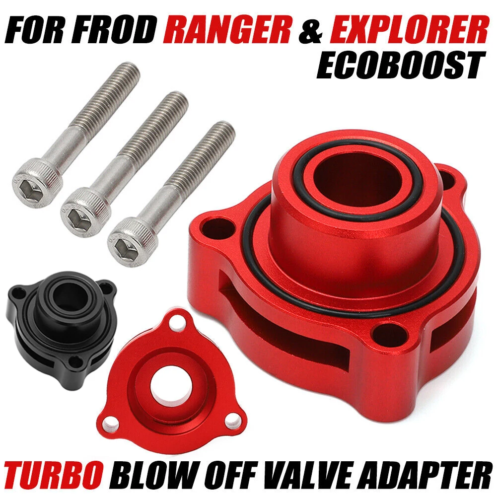 Turbo Blow Off Valve Adapter – Fits 2019-2022 Ford Ranger & Explorer ST Ecoboost – Black