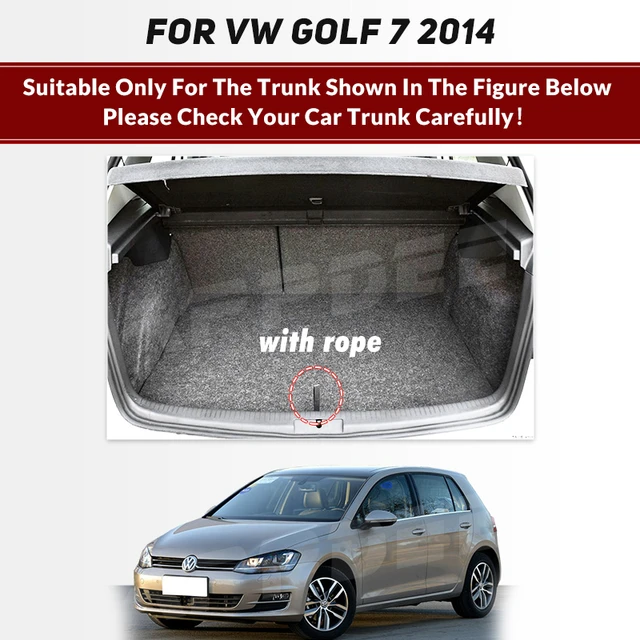 Kofferraum matte für Volkswagen VW Golf 7 Custom Autozubehör Auto