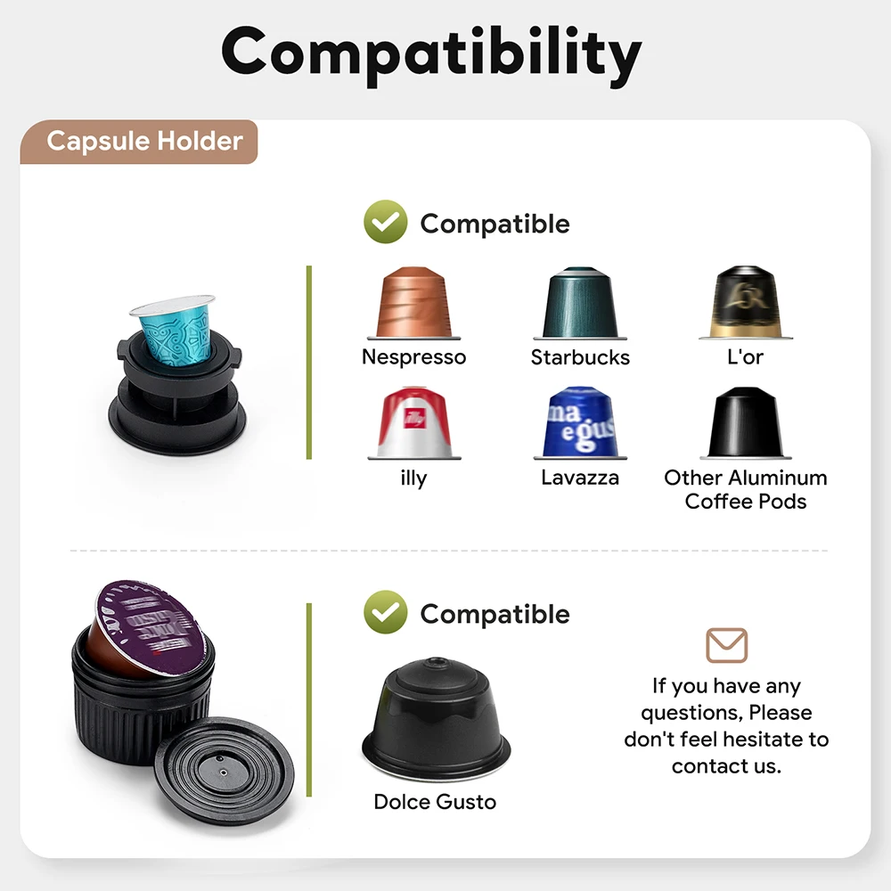 Portable electric mini coffee machine ultra long battery life wireless charging for indoor and outdoor travel