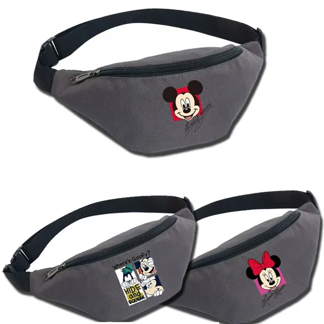 디즈니 마법의 터치: 미키 미니 마우스 허리 가방으로 스타일리시한 모험을 시작하세요