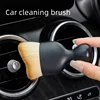 Car Interior Lint Brush Short Car Cleaning Air Conditioning Outlet Cleaning Brush Multi-functional Cleaning Soft Brush 3