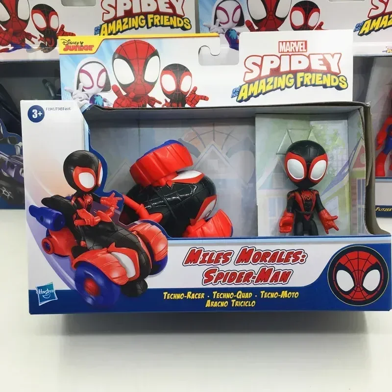 thumbnail image 1 of Marvel Spider Man y sus increíbles amigos traje mejorado Spidey increíble figura de acción de PVC modelo coleccionable muñeca de juguete regalo para niños, 1 of 5
