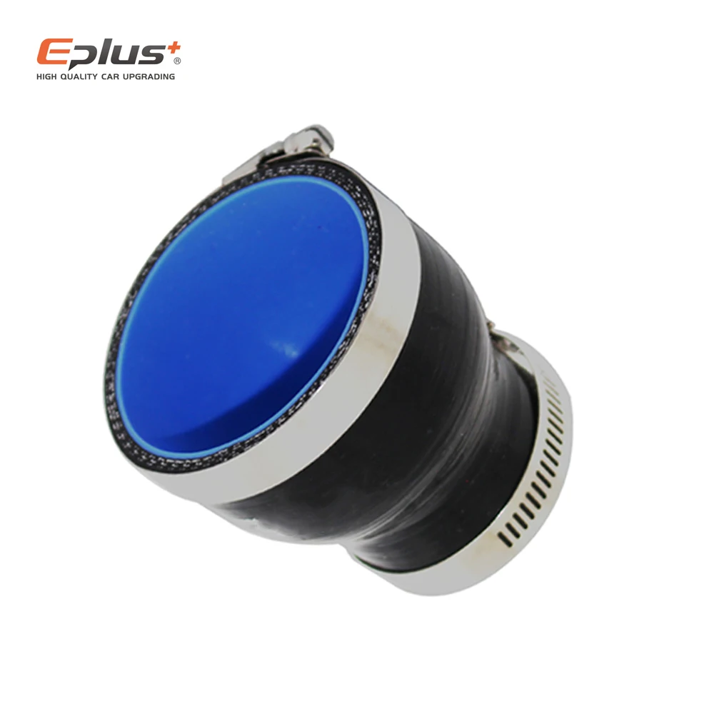 EPLUS Universal Silicone Tubing Hose Straight Big To Small Connector Car Intercooler Turbo Intake Pipe Coupler Black Multi Size silicone hose,silicone hose connector