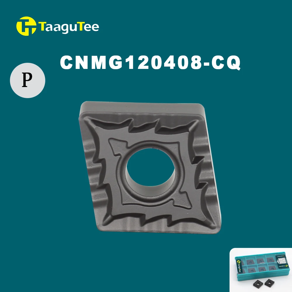 

10Pcs CNMG120408 CQ TT4125 Processing Steel External Turning Tool High Quality Carbide Insert Hard Alloy Blade