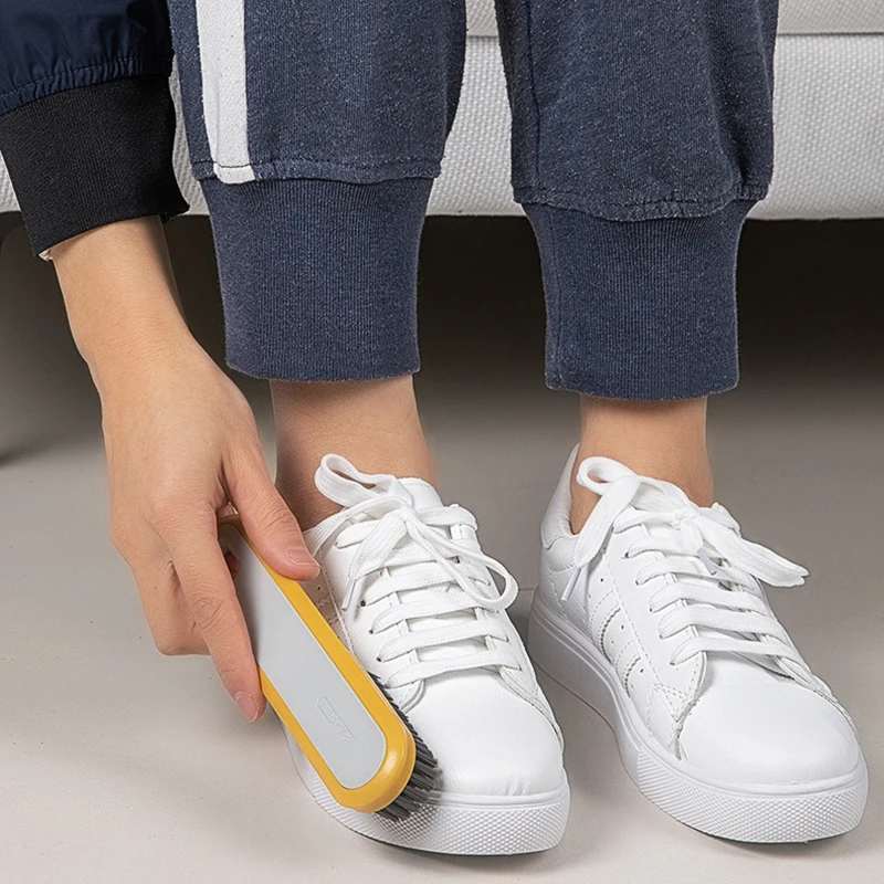 Long Handle Soft Bristle Multi-Purpose Brush Household Shoe Cleaner Durable Portable Laundry Sneaker Cleaning Accessories 6