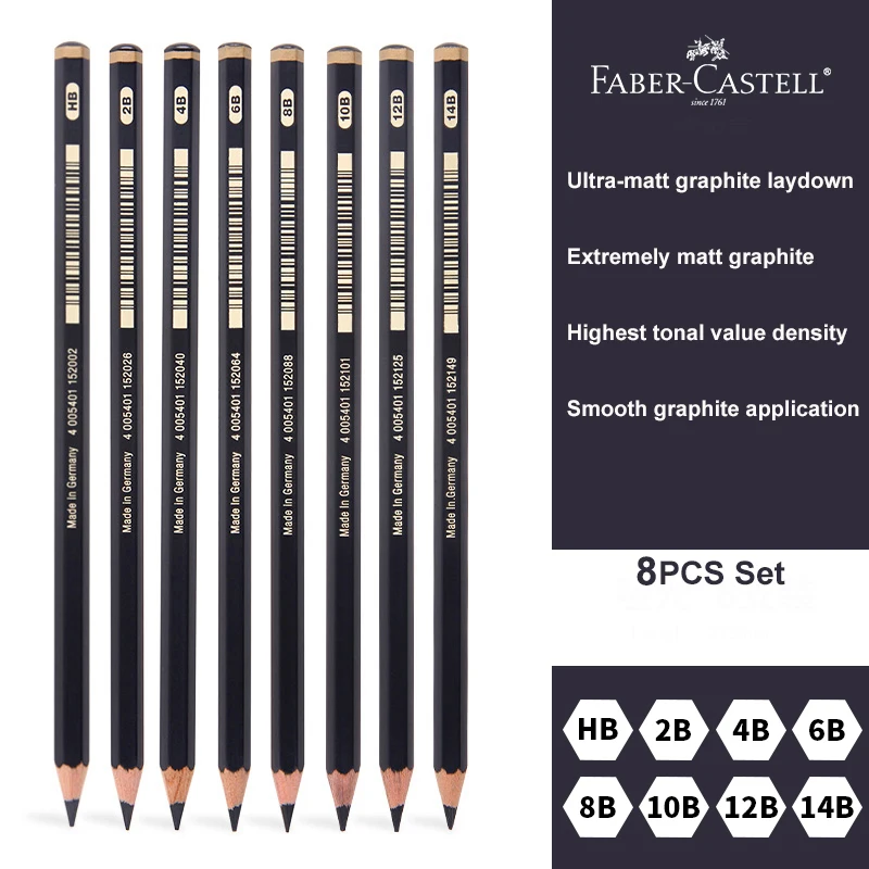 https://ae01.alicdn.com/kf/Sfc319f19d094475bb80eaa3e972799c07/8-Pcs-Faber-Castell-Graphite-Pitt-Matt-Pencil-Set-HB-2B-4B-6B-8B-10B-12B.jpg