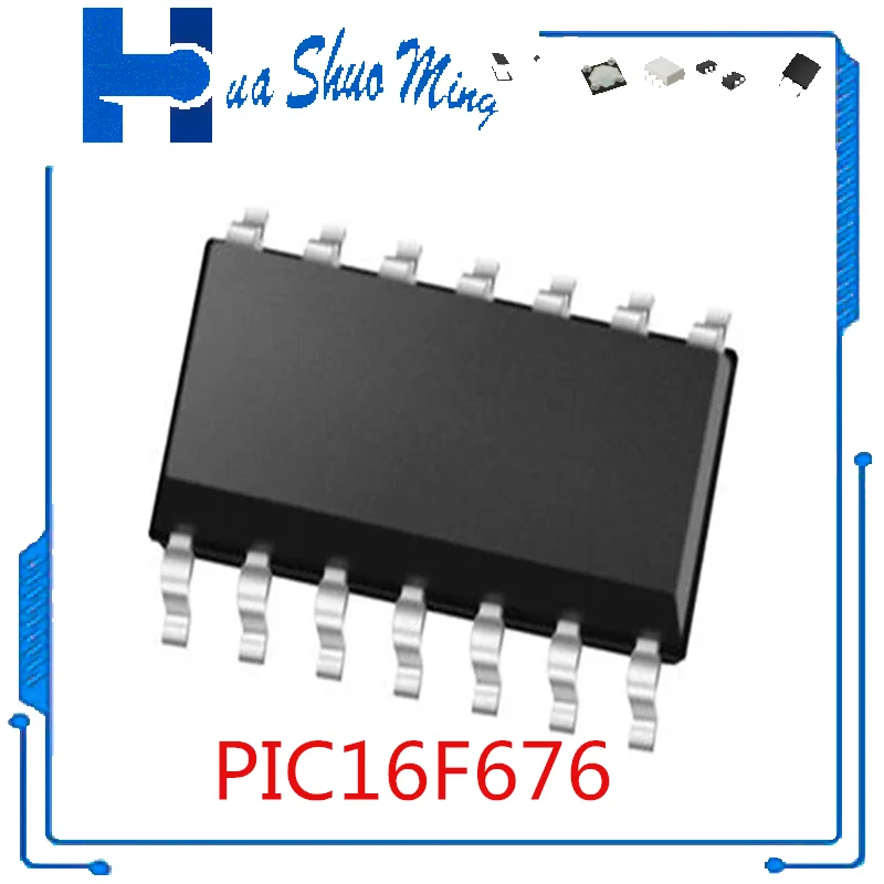 

1Pcs/Lot PIC16F676-I/SL PIC16F676 SOP-14 TDF8599ATH HSSOP36