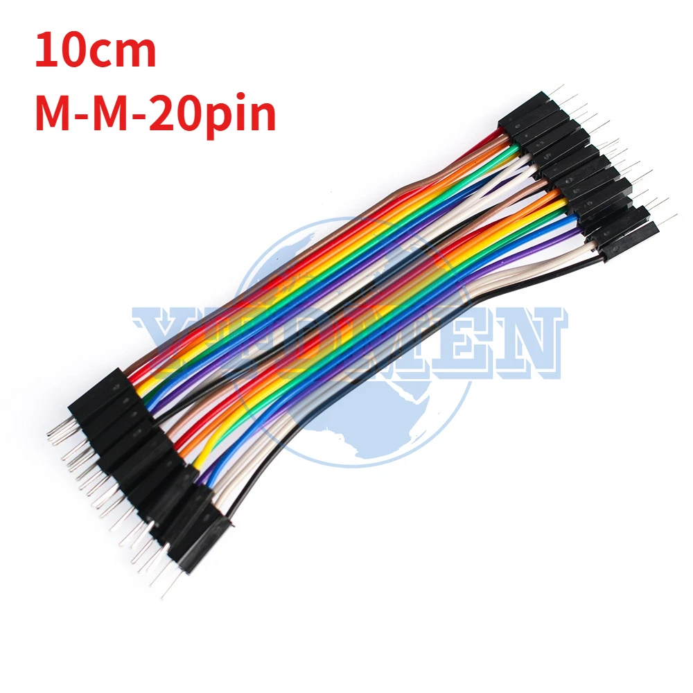 20-Pin Dupont Jumper-Kabel-Set 10cm-30cm Stecker auf Stecker / Buchse auf Buchse / Stecker auf Buchse Dupont-Kabel für Arduino Raspberry Pi DIY – Detail 2