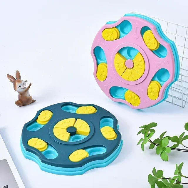 Dog Puzzle Toys Slow Feeder Interactive Increase Puppy IQ Food Dispenser Slowly Eating NonSlip Bowl Pet Cat Dogs Training Game 2