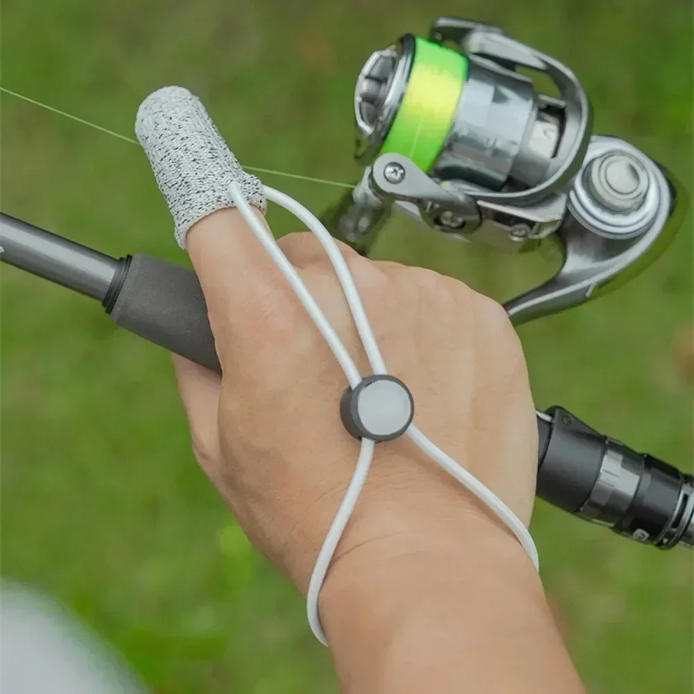 Fishing Gloves Wear Resistant Anti Cutting Single Finger Protective Cover Outdoor Far Throw Casting Fishing Control Line