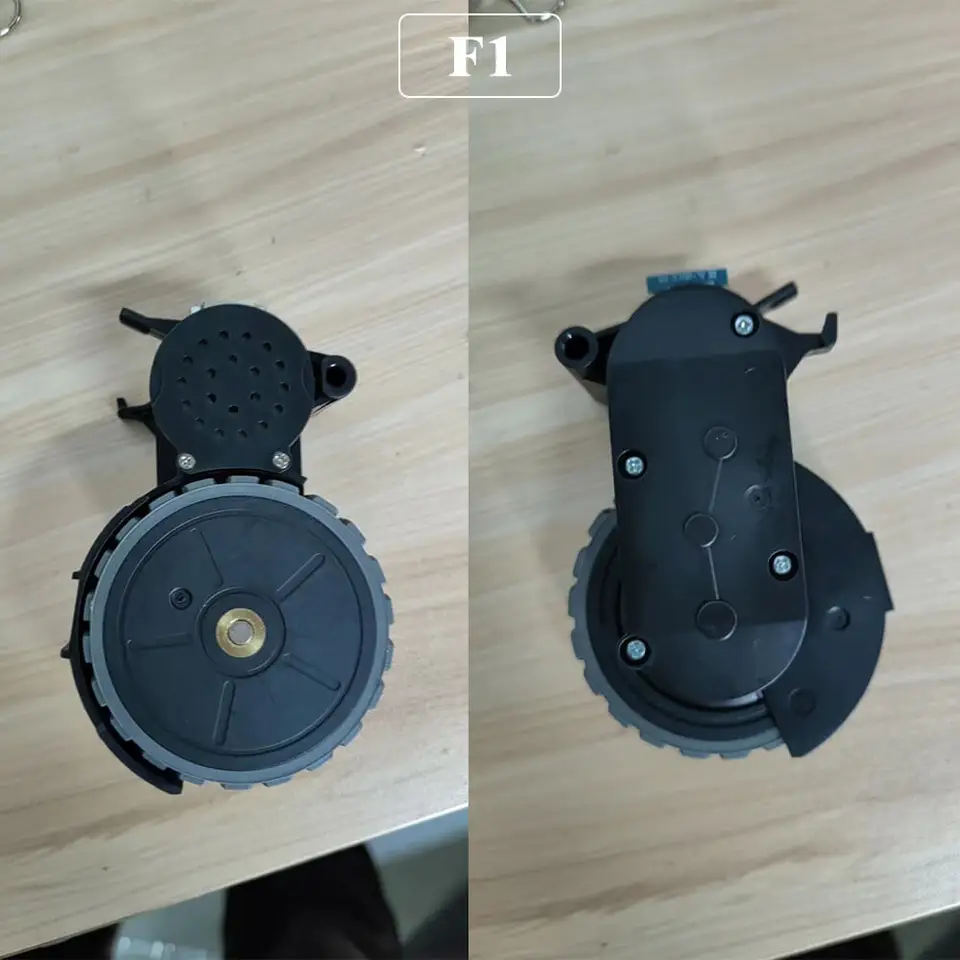 Modulo Ruota Motrice Per Robot Aspirapolvere | Set Sinistro E Destro In Gomma, Compatibile Con Lefant