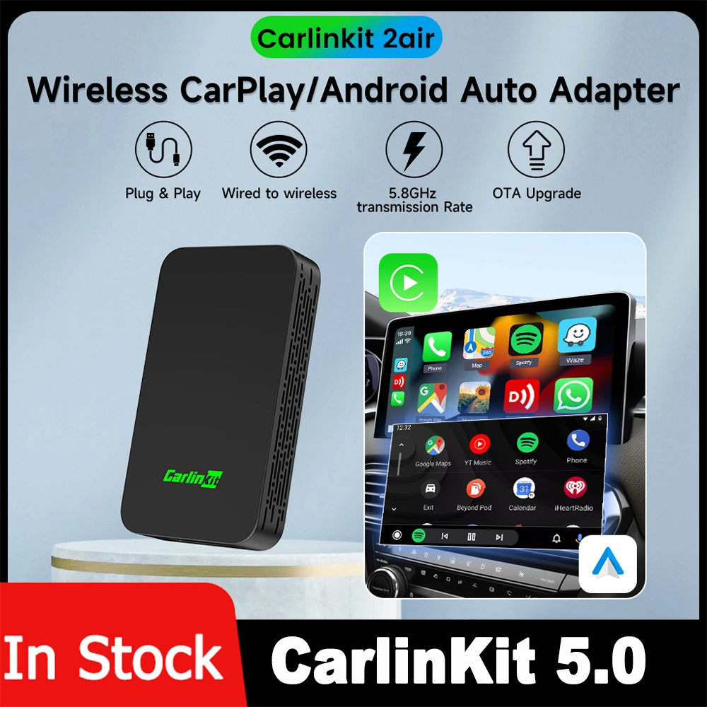 CarPlay Sans Fil CarlinKit 2air Système Intelligent de Voiture