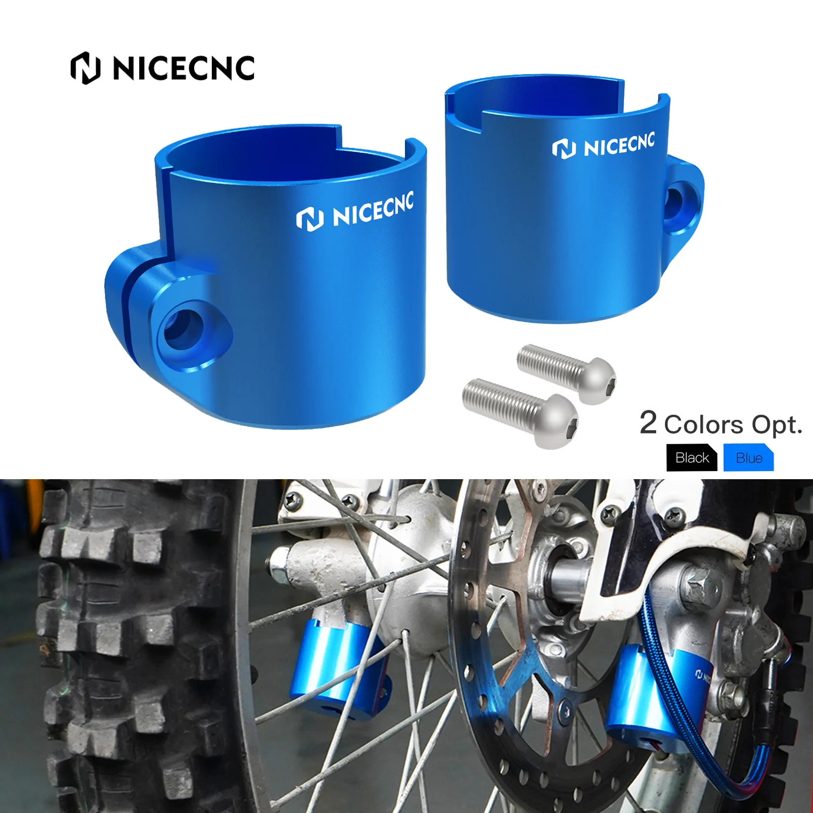 

NICECNC Мотоцикл Передняя Вилка Нижняя Нога Shoe Guard Крышка Protector Kit Для Yamaha YZ85 YZ 85 2002-2018 2017 2016 5PA-23110-00-00