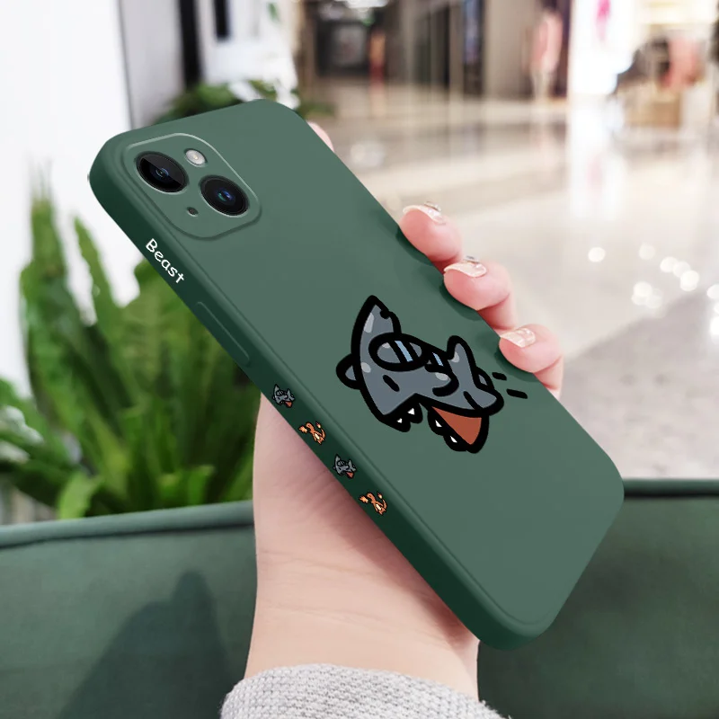 Dinosaur Monster Silicone Phone Case Cover