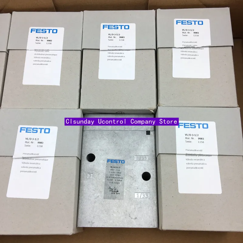 

New original FESTO Air control Valve VL/O-3-1/2 9983
