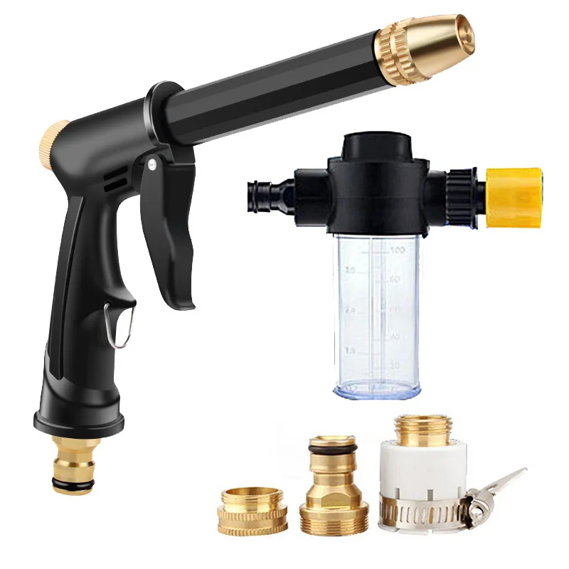 

Portable High-pressure Water Sprayer For Cleaning Easy To Carry Strong Power Strong Pressure With Rubber Tube airbrush