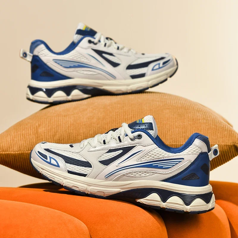 Men Casual Sports Shoes Marathon Race Lightweight Cushioning Men Running Shoes Outdoor Mountain Shoe Teenagers Walking