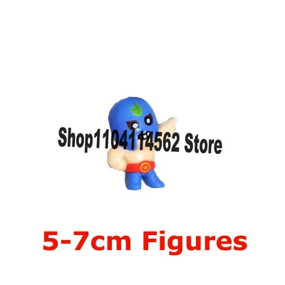 Cartoon Mini Anime Figures Accessories Fashion Original Decoration Star-Heroes Model Dolls Christmas Gifts Collectible