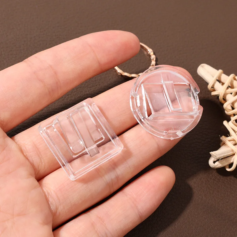 Mini Clear Rings Display Rack Storage Organizer