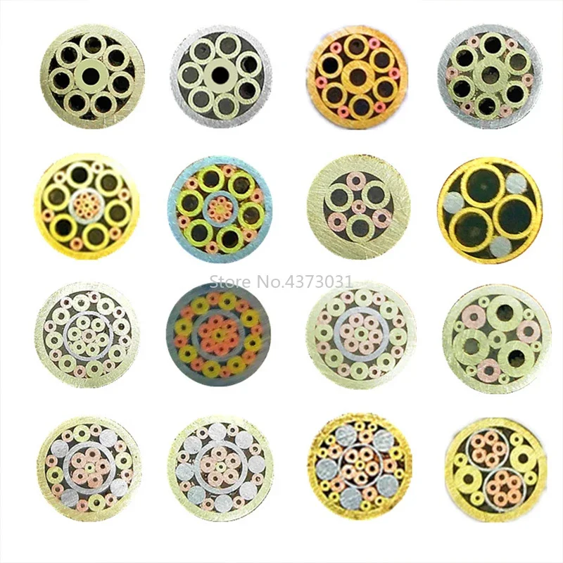 6mm Mosaic pin Rivets for knife handle screw brass Mosaics Rivets nail steel tube More design exquisite style length 90mm 3