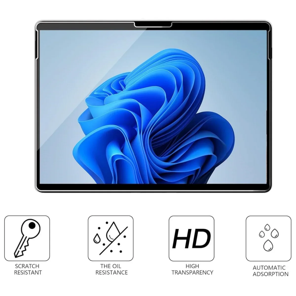 Pack 4 Protectores De Pantalla Para Tablet Tablet 10.1" Universal