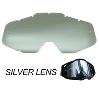 Lunettes de Motocross remplacer lentille tout-terrain moto ATV lunettes de moto lentille de couleur casque lunettes lentille accessoires lentille de rechange 5