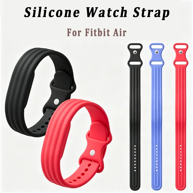 Breathable Sport Silicone Watch Strap - Air Rubber Bracelet Wristband