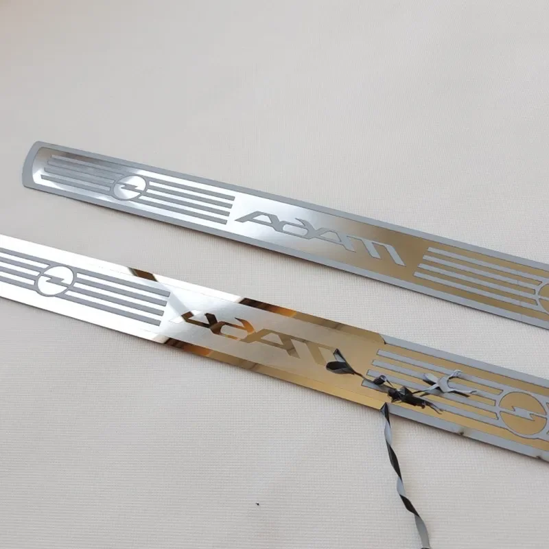 for Opel Adam Door Sill Scuff Plate Guard Stainless Steel Kick Pedal Sticker Car Styling Accessories