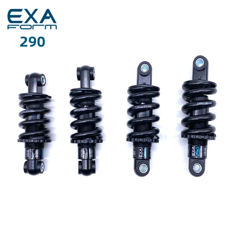 

EXA Form Bicycle Rear Shock Absorber 290 Suspension Shocks Spring Kindshock Durable MTB Bike E Scooter 125 150 165 190mm