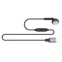 Single Side Earbud Mono Earpiece With Microphone for HandsFree Call Comfort Silicone Tip,Durability Wire Design DropShipping 2