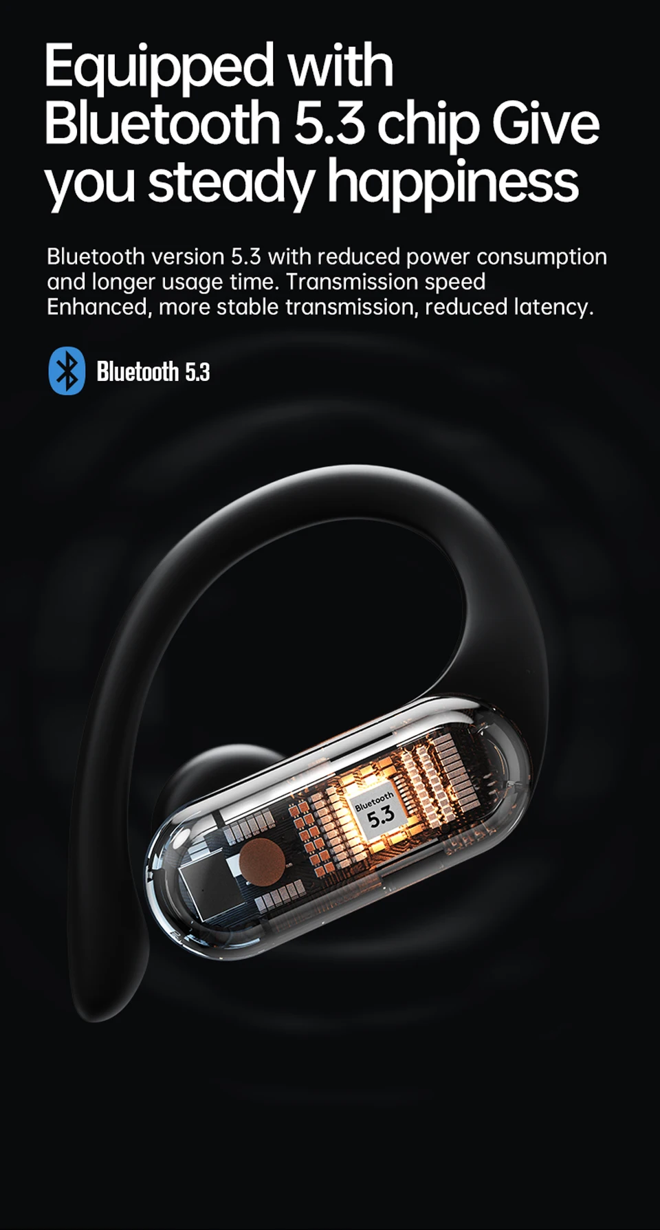 Sanag Z22S Pro Ear Hook True Wireless Earbuds description image 9