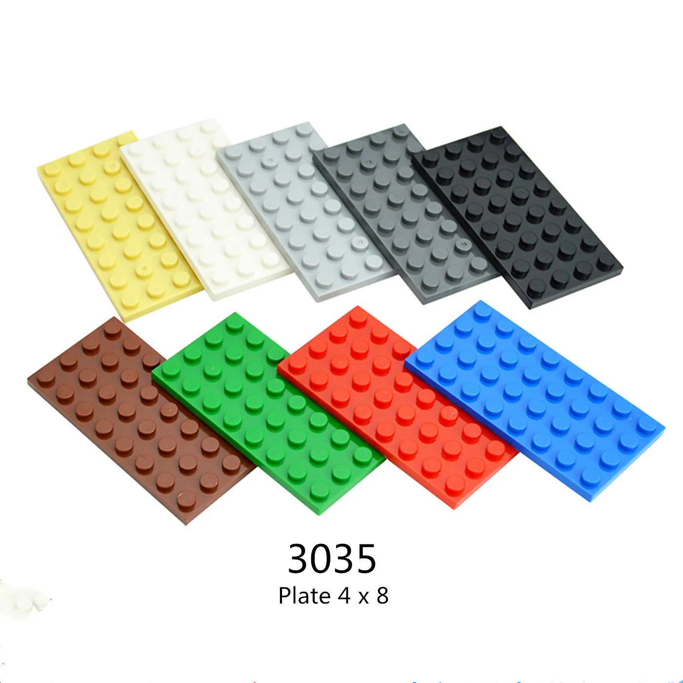 

1 Pcs Buildings Blocks 3035 Plate 4 x 8 Brick Collections Bulk Modular GBC Toy For High-Tech MOC Set