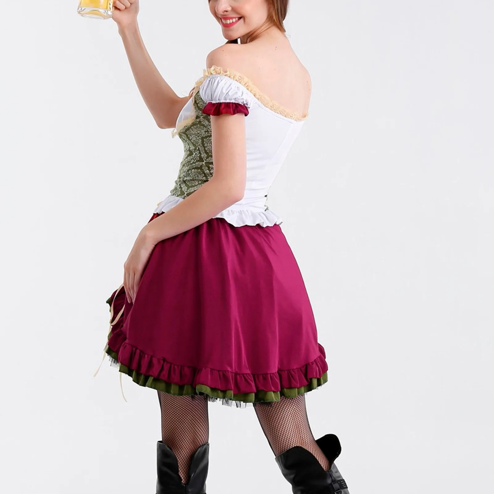  Skims Dress Women's Halloween Oktoberfest Dress Women's German  Dirndl Dress Traditional Bavarian Dress Maid Outfit with Corset Women  Halloween Costume : Sports & Outdoors