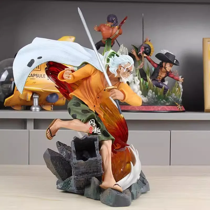 

Anime One Piece Vientiane Bond Resonance 01 Hades Rayleighgk Figure Model Ornaments Animation Peripheral Statues Creative Toys