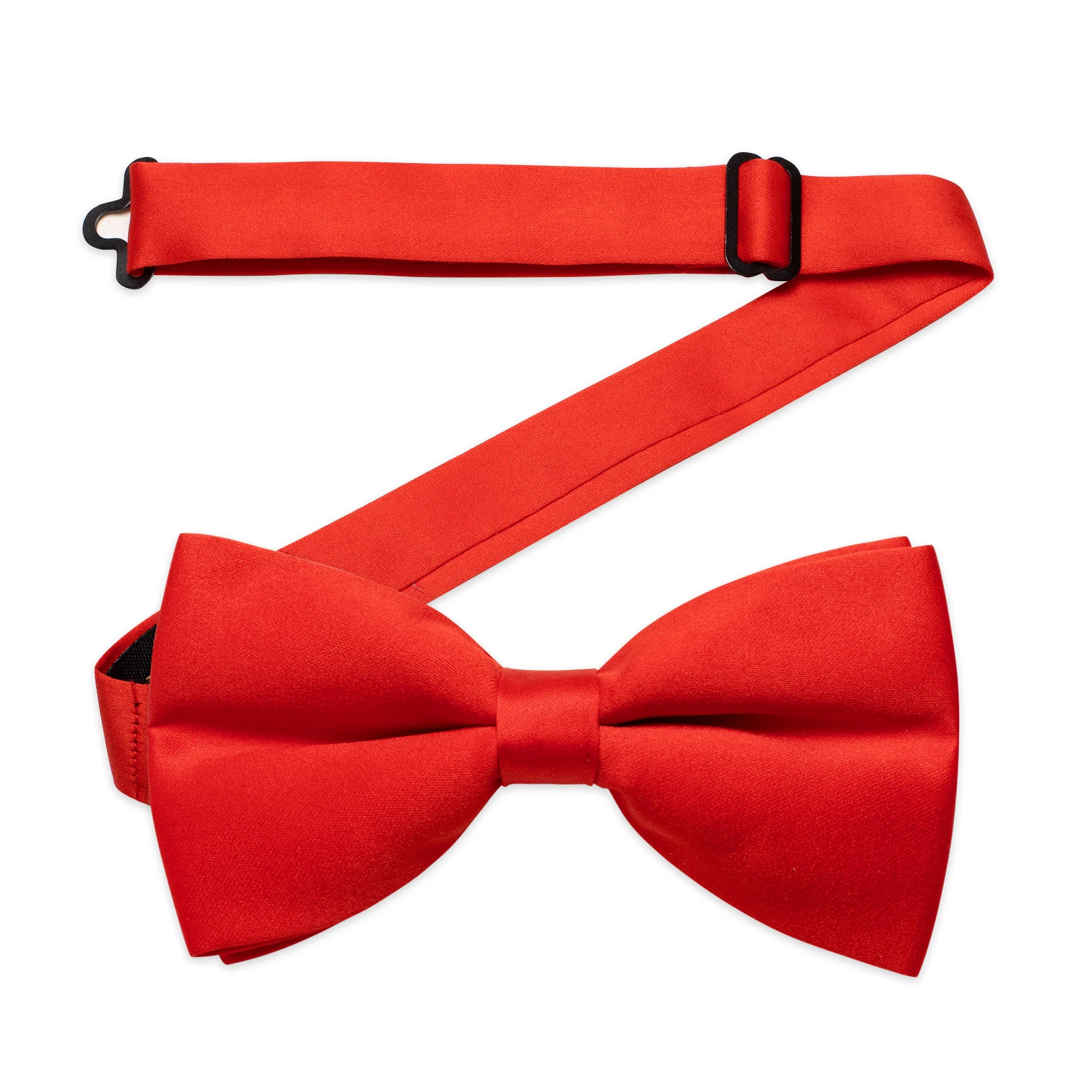 

Satin Red Pre-tied Bow Tie for Man Boy Schoolers Wedding Party Fashion Adjustable Father and Son Bowtie Shirt Butterfly Knots