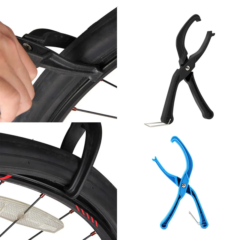 Universal Bicycle Tire Repair Tool MTB Road Bike Tyre Seating Tools Kit Cycling Tire Quickly Install Bead Jack Lever Wrench portable bike repair tools kit multifunction set tire patch mountain road bike tire auto tool suit bicycle maintenance kit