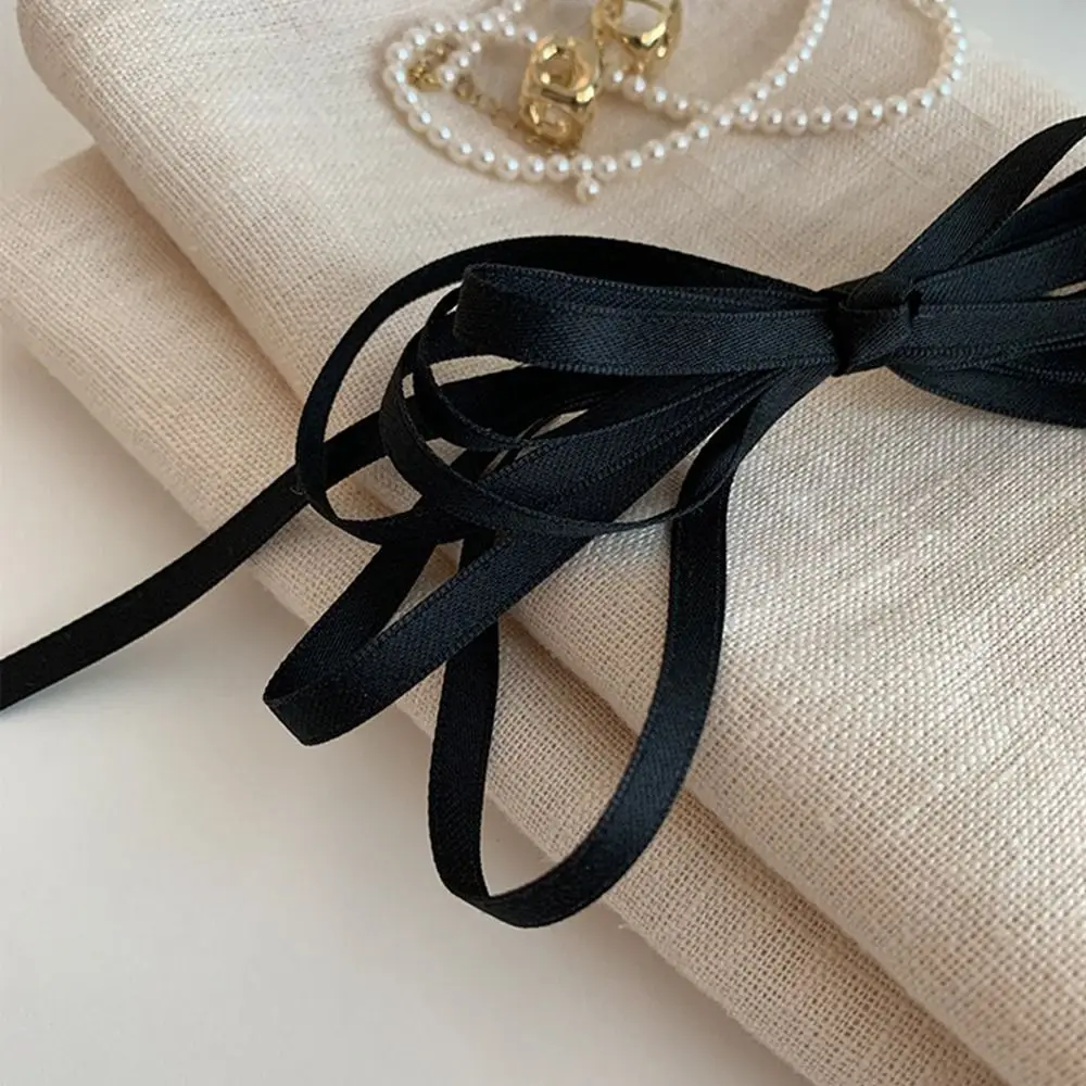 Spring Clip y2k Hair Clip Ribbon Bowknot Korean Style Headwear Balletcore Bow Hairpin Female Hair Accessories Girl Rope