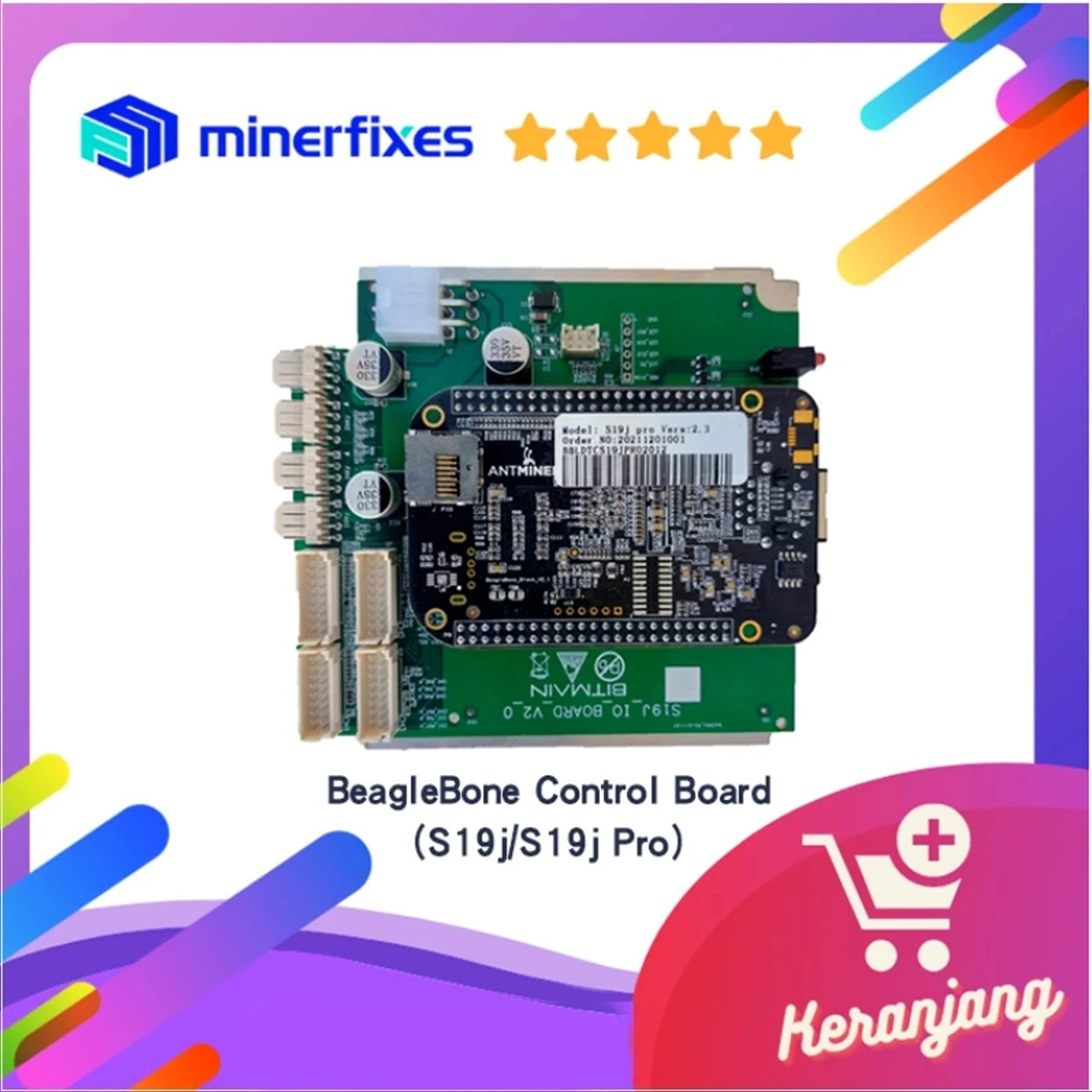 

Brand new Antminer Bitmain original beagle control board suitable for S19J S19JPro