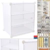 Large Shoe Cabinet Rack Waterproof Dust proof Shoes Stand Multi-layer Storage Organizer Free Standing Space 4