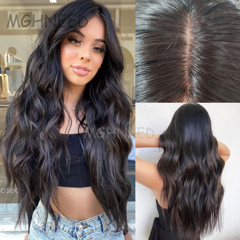 

synthetic lace front wig 130% density