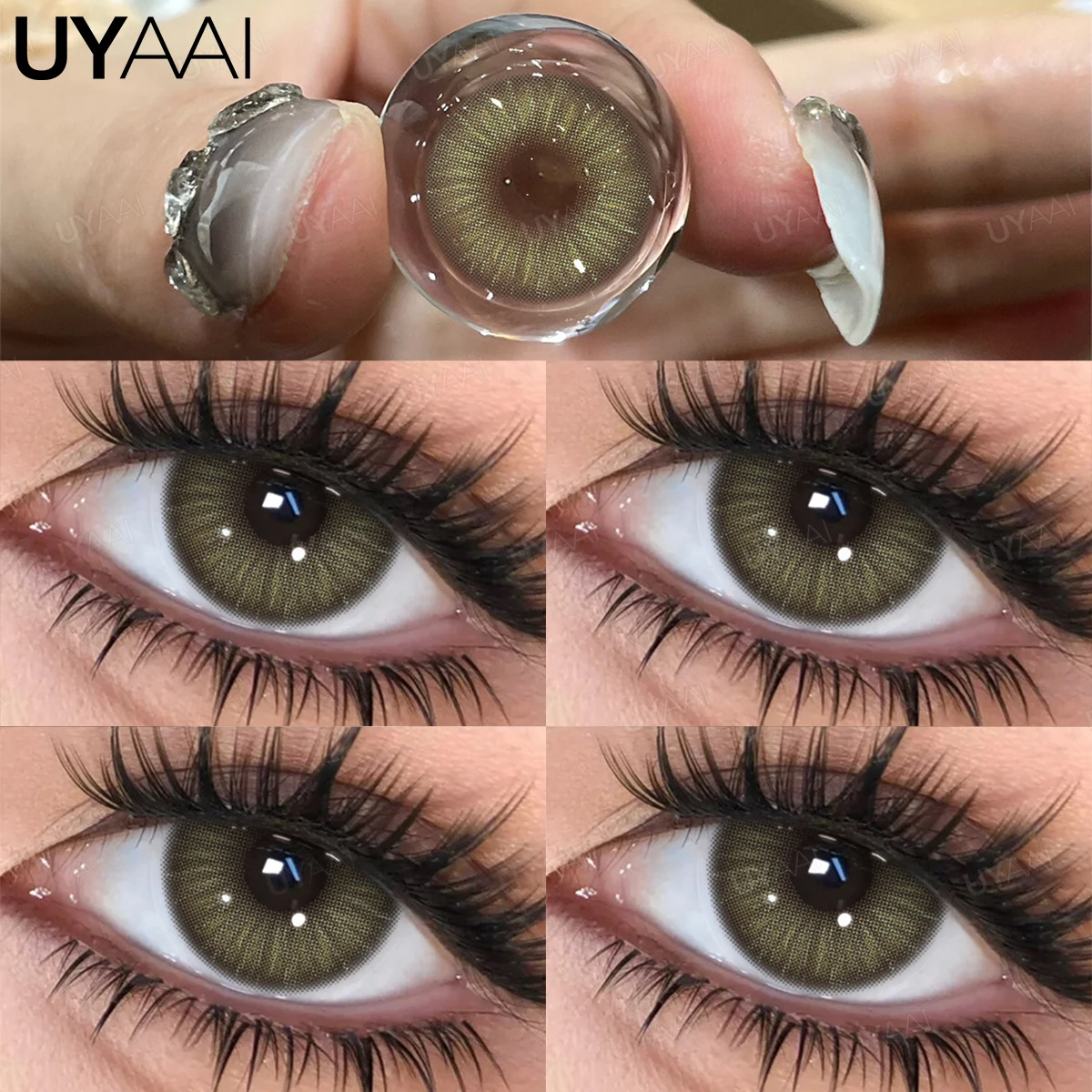 Natural Green Eye Contact Lenses