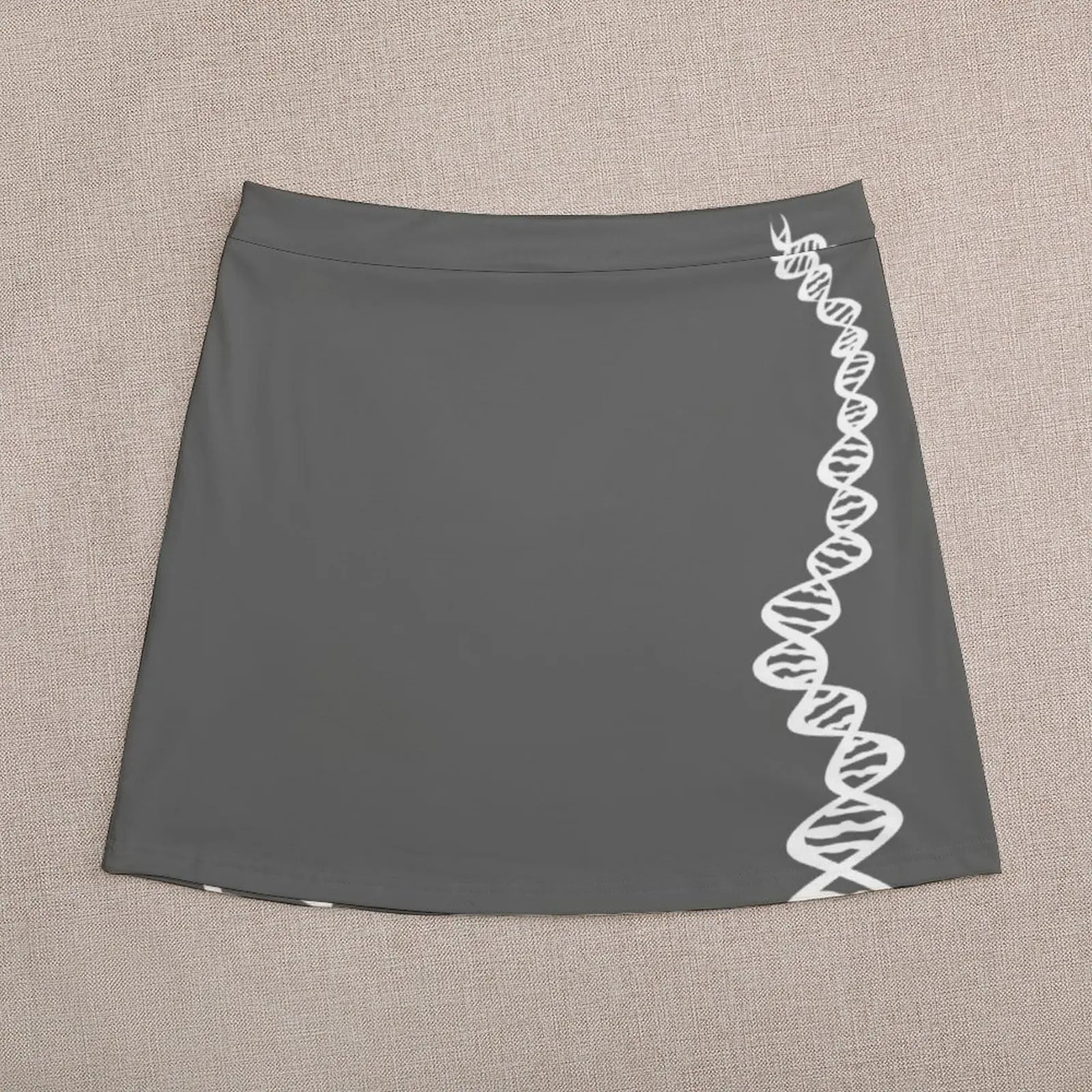 DNA strand - white Mini Skirt women clothing 2024 new arrivals modest skirts for women