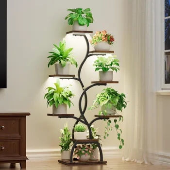 Tree shaped Grow Light Plant Stand