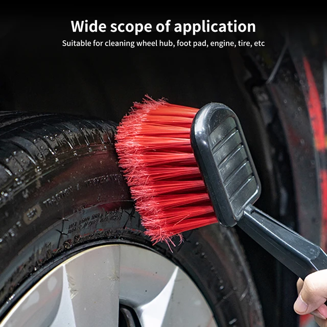 Truck Soft Bristle Wheel Cleaning Brush Rim Tire Detail Brush Automotive Tire  Brush Wheel Cleaner Brushes - AliExpress